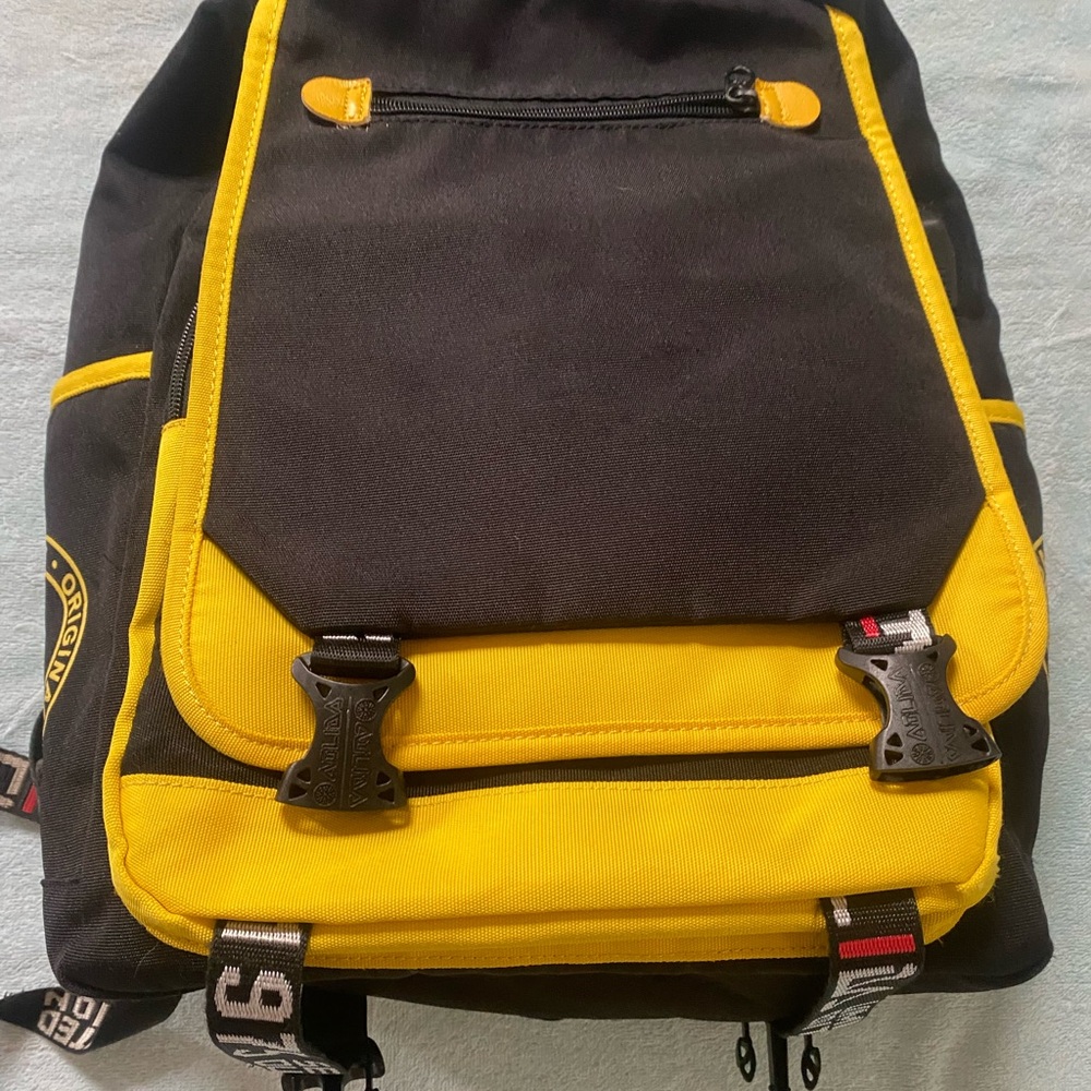 Black and Yellow Kids Backpack+ Pencils Case - Picture 5 of 15